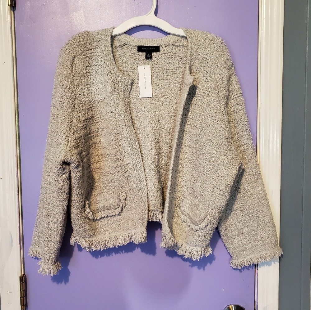 Shimmering Ann Taylor Cardigan!